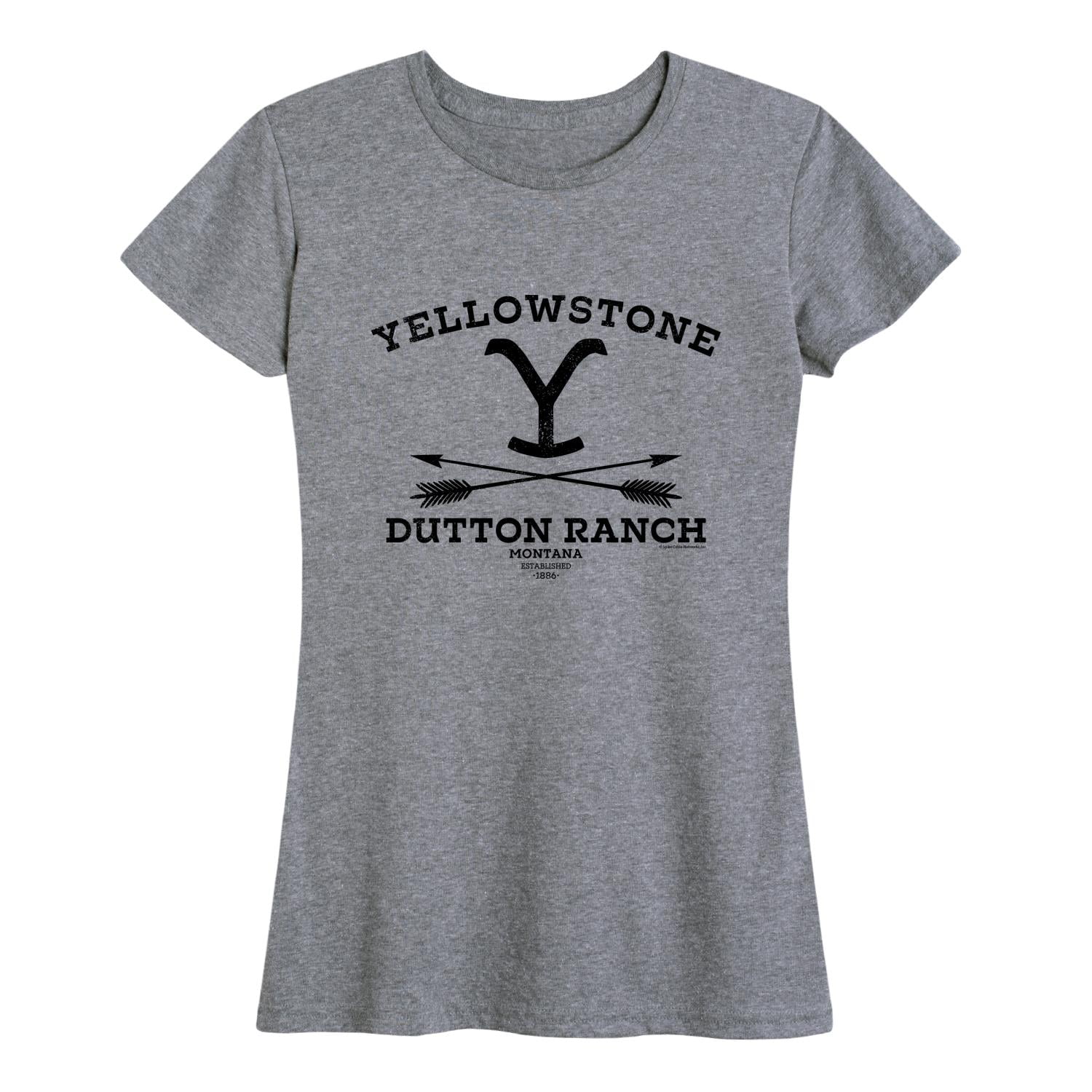 Yellowstone - Official Yellowstone Merchandise - Women's Short Sleeve ...