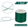 thumbnail image 2 of 115 Yards 0.5mm Waxed Threads Green Waxed Polyester Cord Waxed Beading String Twine Wax Cord for Bracelet Necklaces Dreamcatcher Jewelry Making Macrame Supplies Sewing Project, 2 of 9