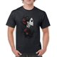 thumbnail image 1 of Playera Día de Muertos para hombre – Calavera de azúcar gótica con rosas y elegancia oscura, 1 of 7