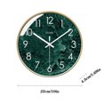 thumbnail image 2 of Reloj de pared de salón Retro de lujo de 10 pulgadas/12 pulgadas/14 pulgadas, reloj silencioso for dormitorio, reloj moderno for decoración de pared, 2 of 9