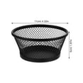 thumbnail image 2 of 2 Pcs Contenant de Trombones en Maille Trombones Panier de Rangement de Bureau Support de Pince Ménager, 2 of 9