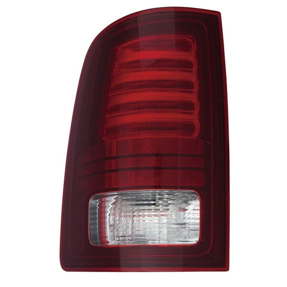 KAI New CAPA Certified Standard Replacement Driver Side Tail Light Assembly, Fits 2013-2018 Ram 1500 Pickup