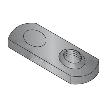 

6-32 Single Projection Tab Weld Nuts / Steel / Plain (Quantity: 1 000 pcs)