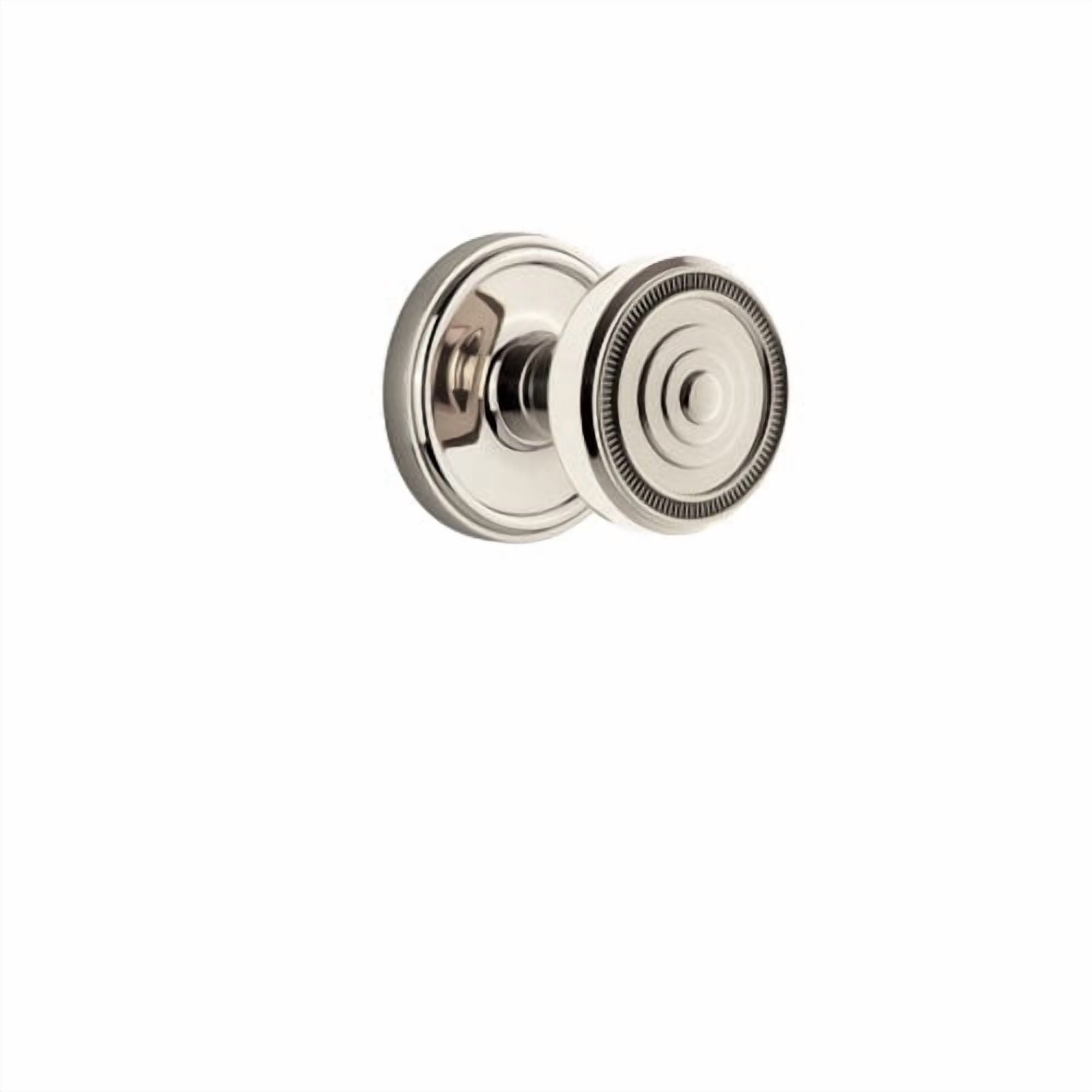 Grandeur Soleil Door Knob with Georgetown Plate