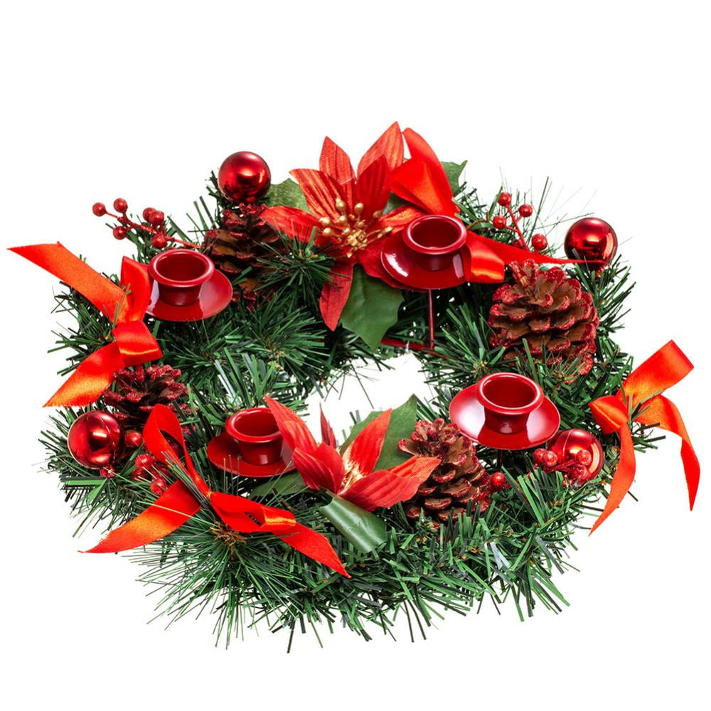 Christmas Wreath Candle Holder 