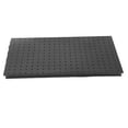 thumbnail image 3 of COMPUKAS Easy Install Black Iron Pegboard Panel for Garage Workbench Storage Solutions, 3 of 6
