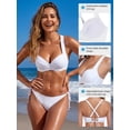 thumbnail image 2 of RELLECIGA Women's 3/4 Molded Cup Push Up Underwire Bikini Top, 2 of 8