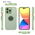 thumbnail image 5 of CoverON For Apple iPhone 14 Pro Max Phone Case, Clear Back Ring Holder Kickstand Cover, Green, 5 of 7