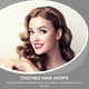 thumbnail image 4 of 3 diademas onduladas con dientes, antideslizantes, accesorios para el cabello, 4 of 6