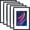 Black-A2-5 Pack, variant on Black A2 5 Pack Picture Frames with A3 Mat for Gallery Wall Display