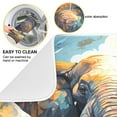 thumbnail image 2 of Elephant Trees Clouds Dish Drying Mat Dish Drainer Rack Mats Water Absorbent Non-Slip Easy Clean Heat Resistant for Kitchen Counter, 2 of 8