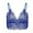 Blue, variant on Womens Plus Size $5,Ladies Fashion Sexy Lace Big Backless Perspective Underwear Bra Underwear