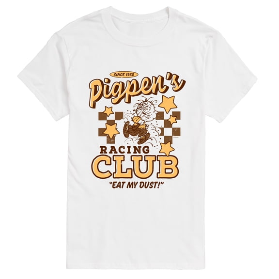 Peanuts - Pigpen Racing - Men's Short Sleeve Graphic T-Shirt