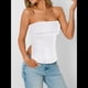 thumbnail image 5 of Tops de Tubo para Salir para Mujer 2025,Camisetas de Verano con Hombros Descubiertos y Espalda Descubierta,Lindas Camisetas de Trabajo,Tops de Vacaciones,Conjuntos Y2K. S, 5 of 8