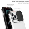 thumbnail image 4 of SaniMore for iPhone 11 Pro Case 2019, for iPhone 11 Pro Phone Case with Slide Camera Cover Built-in Kickstand Dual Layer Hybrid Shockproof Case for iPhone 11 Pro 5.8", White, 4 of 13