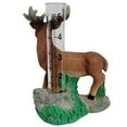 thumbnail image 2 of Small Rain Gauge Outdoor Garden Decor Guage for Deck or Yard Rain Water Catcher Gages Outdoors Deer (Buck Rocky Mountain Elk), 2 of 7