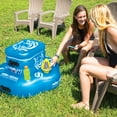 thumbnail image 3 of WOW Watersports Inflatable 30 Qt 30 Can Heavy Duty Floating Drink Cooler, Blue, 3 of 6