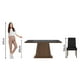 thumbnail image 4 of Juego de Comedor Mesa de Vidrio 4 Sillas Madesa Oxford 10 MN, 4 of 5