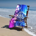 thumbnail image 2 of Roman Reigns Beach Towel, Microfiber Sand Free Bath Towel, Super Absorbent Towel, Quick Dry Large Lightweight Towels for Bath Swimming Pool Travel Sports Yoga 52x32 Inch, 2 of 9