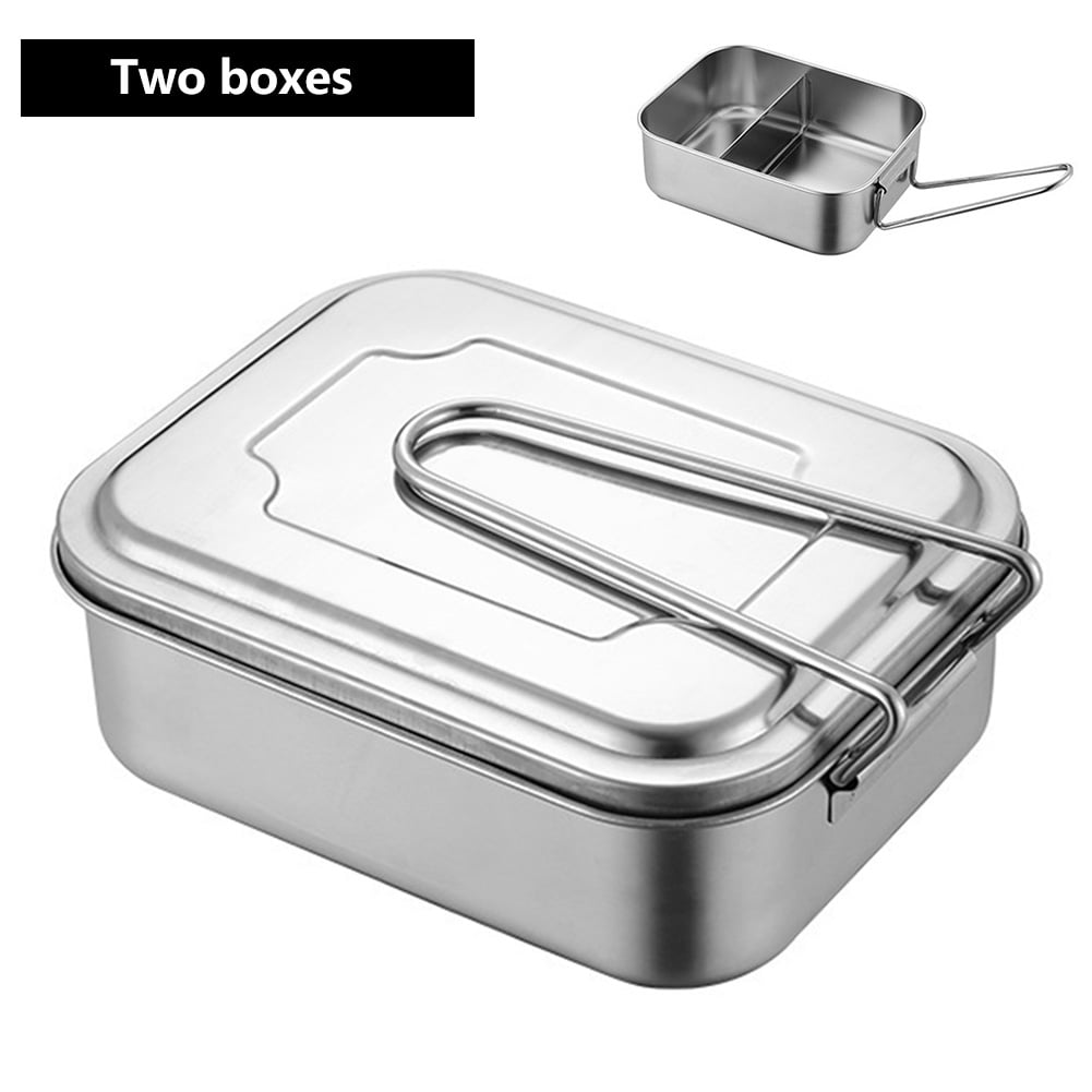 Lunch Box Stainless Steel Large Capacity Portable Food Container with