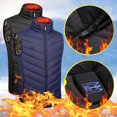 thumbnail image 3 of DPTALR Plus Size Heated Vest For Men And Women Dual Control 2 Heating Vest Heated Jacket Winter Heating Vest, 3 of 8