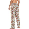 thumbnail image 3 of FREEAMG Christmas Men's Pajama Pants with Pockets Loose Lounge Sleepwear Long Pjs Bottoms, 3 of 4
