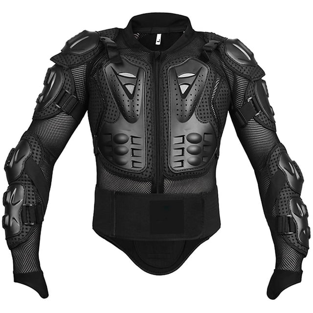 Veste de Protection pour Moto pour Homme, Sport VTT Course Bras Poitrine Colonne Vertébrale Protection Corps Complet Armure
