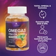 Omega 3 Fish Oil Gummies for Adults Heart Healthy Omega 3 Supplement