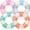 4 Colors, variant on 33 inch Inflatable Pool Floats for Adults- 2 Pack Striped Floaties Pool Tubes Swim Rings Inflatable Pool Float for Swimming Pool Party Lake Beach Adults