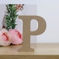 thumbnail image 3 of WAXIAYU Unfinished Wooden Letters Alphabet Table Sign DIY, 3 of 6