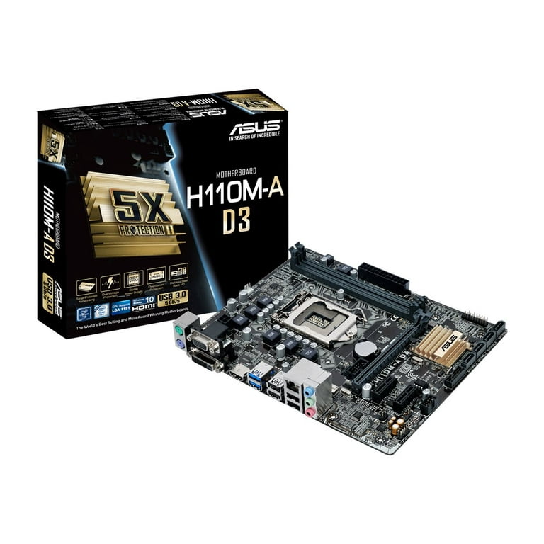 Asus h110m best sale d3