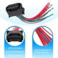 thumbnail image 4 of Conector de enchufe de cable del arnés de reparación de faros halógenos Unique Bargains No.6925638/61132359991 12 Pin para BMW E60 G30 E63 F20 F30 E87 E90 E92, 4 of 7