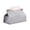 Grey, variant on Godderr Leather Tissue Box Cover, Triangle Foldable Tissue Box-Modern Decorative Storage Box