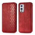 thumbnail image 3 of Étui pour OnePlus 9 Flip Étui Portefeuille Flip Étui Magnétique Protecteur - Rouge, 3 of 5