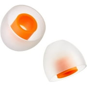 SpinFit CP145 - Patented Silicone Eartips for Replacement (2 Pairs) (4.5 mm Nozzle Dia.) (Medium)