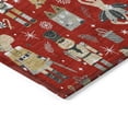 thumbnail image 3 of Addison Rugs Chantille Indoor/Outdoor Transitional Holiday Red Machine Washable Rectangle Rug, 8' x 10', 3 of 7