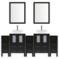 thumbnail image 2 of LessCare Modern 106'' Double Bathroom Vanity Set with Mirror, 2 of 2