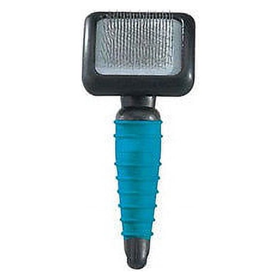 Professional Ergonomic Teal Slicker Brushes for Dog Grooming Brush Choose Size (Brush - xSmall)
