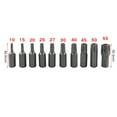 thumbnail image 3 of OULII Driver Bit Set Socket Set Silver for Appliances DIY Enthusiasts 34Pack, 3 of 5