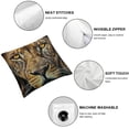 thumbnail image 4 of SHANXI Pillow Cover , Wild Animal Head Decorative Square Pillowcases 24x24in, 4 of 5