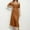 Brown, variant on Women's 2025 Summer Satin Midi Dress Off The Shoulder Wrap Ruched Wedding Guest Party Formal Prom Dresses Lost Ink Dresses Fitted Summer Dress for Women Semi Formal Dresses Deep V Dress Shirt Dress