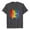 Dark Gray, variant on Fesfesfes Womem Tshirt Summer Tops Casual Colourful Print Pullover Short Sleeve T-Shirt Tops Shirt Crewneck Tops Tunic Blouse Tops On Sale