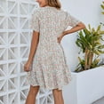 thumbnail image 4 of Patlollav Womens Summer Boho Print Casual Loose A-Line Dress Beach Dress Sun Dress Midi Dress, 4 of 6