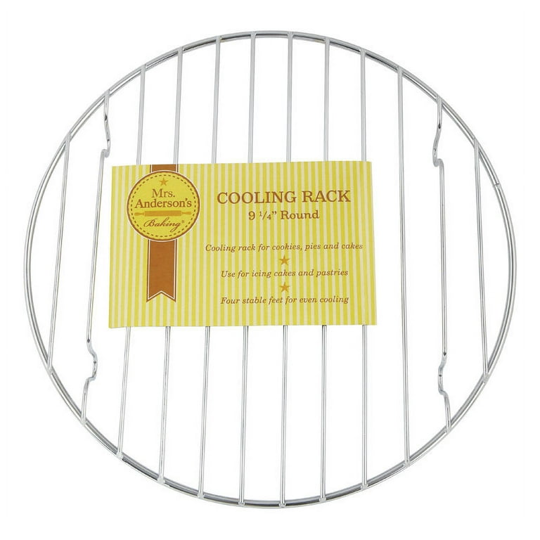 Mrs. Anderson s Baking Professional Baking and Cooling Rack Round 9.25 Inches