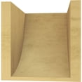 thumbnail image 4 of 8"W x 8"D x 8"H Wide Durham Rough Cedar Woodgrain TimberThane Corbel, Primed Tan, 4 of 6