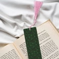 thumbnail image 6 of Kdxio Green Bright Web with Spiders Print Metal Tassel Bookmarks,Perfect Gift for Art Lovers and Bookworms Metal Bookmarks for Women, 6 of 8