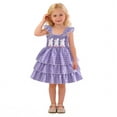 thumbnail image 1 of Robe de Pâques Bébé Fille Robe Brodée Lapin Sans Manches Robes Petite Fille 3-4 Ans, 1 of 5