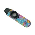 thumbnail image 1 of Mini Kazoo Color Kazoo fácil de tocar acompañamiento con cuello colgante encaje Kazoos instrumento Musical flauta Kazoo amantes de la música , donas, 1 of 8