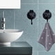 thumbnail image 3 of Bathroom Robe Hooks Set Of 2 Black Suction Cup Hooks, 2 Pack Heavy Duty Suction Cup Shower Hooks For, 3 of 5