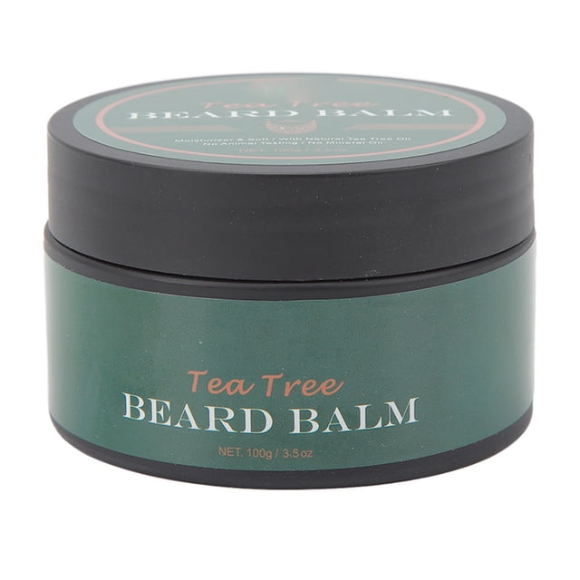 Crema Para Barba Para Hombres, Previene La Descamación De La Piel, Aceite Nutritivo De árbol De Té, Crema Segura Para El Cuidado De La Barba Para La Picazón De La Piel